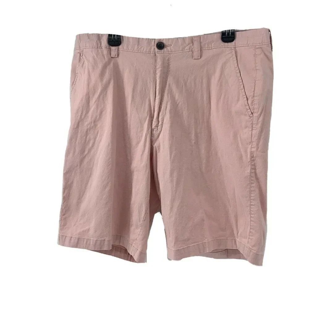 Bob Timberlake Light Pink Flat Front Shorts Sz 40